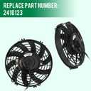 Electric Radiator Cooling Fans Motor 2410123 for Polaris Sportsman 500 400 4x4 6x6 2000 2001 2002-03 Engine Cooling Fan
