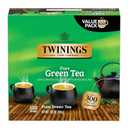 Twinings Pure Green Tea Individually Wrapped Bags, 100 Count (Pack of 1), Smooth & Refreshing, Caffeinated, Enjoy Hot or Iced, 100 Teabags (EXP 09/01/28)