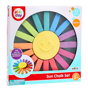 Anker Play Jumbo Kaleidoscope Chalk 17 pc, Sunshine Burst