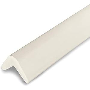 urbanhouse Ultra High-Density Heavy Duty Corner Guard Edge Protector & Bumper for Parking Garages, Workshops and Warehouses - Neutral Off White, 24 Inches - 2 Pack