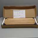 24" Rustic Elm Wood Floating Shelves, 8 Inch Deep Wall Shelves for Home Decor, Wall Mounted Floating Shelf with Invisible Bracket, Heavy-Duty Storage & Display Shelf for Living Room, Kitchen, Set of 2