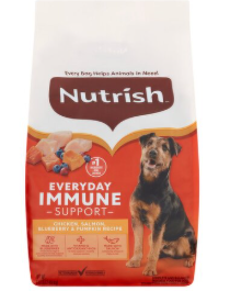 Dog Food chicken salmon and blueberry recipe 4x5,5lb,  BB 13June 2026