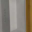 Culinary Couture White Bread Box for Kitchen Countertop with Bamboo Lid - Large BreadBox for Homemade Bread - Storage BreadBox with Cutting Board Lid (Brown)