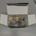 JandCase Night Light, Dimmable Night Lights Plug into Wall, Auto On/Off Light Sensor Nightlight, 3000K Warm White 0-100LM Brightness LED Nightlight, for Hallway Bedroom Kids Room Christmas Gifts