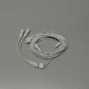 Permanent Outdoor Lights Pro Extension Lead,Extension Cable 3Pin,IP68 Power Cable,10FT Extension +1FT Y-Shaped Extension H706A H706B H706C (10 Ft Extension Cable)