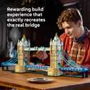 LEGO Architecture Tower Bridge 21067, Building Set for Adults, Ages 18+, Relaxation Activity, Decor for Home Office, 3745 pieces, Gift for Men & Women