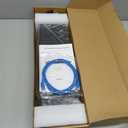 Pknight ArtNet DMX Ethernet Lighting Controller Interface, 19-inch 1 U Rack-mount, 8-Universe Art-Net to DMX512 Output-Only Node (No RDM)