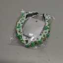 St Patricks Day Headband Women Shamrock Green Headband Irish Lucky Clover Hairband Saint Patricks Day Accessories