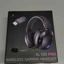 Wireless Gaming Headset for PS5, PS4, PC, Nintendo Switch, 2.4GHz USB Gaming Headphones, Bluetooth 5.3, 50H Battery, Noise Canceling Microphone, ONLY 3.5mm Wired Mode for Xbox Series (Black)