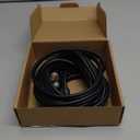 Amazon Basics 2 RCA Audio Cable for Amplifier,Active Speakers or Subwoofer with Gold-Plated Plugs, 15 Feet, Black