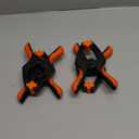 4 Pack Spring Clamps Heavy Duty, 6 Inch Wodworking Plastic Clamps for Crafts and Pool Cover Clips with 3 Inch Jaw Opening for Cover Holding and Wood Gluing