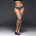 Fishnet Stockings for Women Sparkly Rhinestone Fishnet Tights Glitter Fish Nets (Medium-X-Large, Nude-mini Grid)