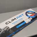 CLIM ART in-Channel Incredibly Durable Rain Guards for Toyota RAV4 2019-2025, Original Window Deflectors, Vent Deflector, Vent Window Visors, Dark Smoke Car Accessories, Pack of 4 - 619152
