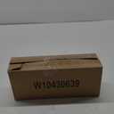 AMI PARTS WPW10430639 W10324876 Freezer Door Shelf Bin compatible with Whirlpool Kenmore Refrigerator Door Shelves-Fit for Freezer Side Door (transparent)-Send Scouring Pad