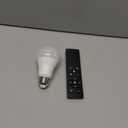 A19 LED Light Bulbs with Remote Control, 9W LED Bulbs 60W Equivalent, 3000K-6000K Stepless Dimmable, E26 Base, Remote Control Light Bulbs with Timing, Memory Function, for Home Decor, 1Bulb & 1Remote