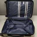 Coolife Carry On Luggage 22x14x9 Airline Approved Hardside PC+ABS Suitcase with TSA Lock, Lightweight Rolling Travel Luggage with Spinner Wheels(White, 20in)