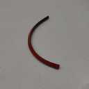 uxcell Flexible Molding Trim, 20 Inch Flexible Quarter Round Molding Silicone Peel and Stick Trim Self Adhesive Shower Water Barrier for Corner Decor Bathroom Kitchen, Brown