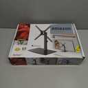 Barkan Tabletop TV Mount, 13-65 inch Swivel & Tilt Flat/Curved TV Stand Base, Holds Up to 36kg, Patented, Tempered Glass, Fits LED OLED LCD