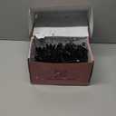 HUHOLE 60 Pack Gridwall Hooks 2 Inch, 4 Inch, 6 Inch, Black Metal Display Hangers for Wire Grid Panel Heavy Duty Retail Store Fixtures, Garage Organizer, Craft Fair & Jewelry Rack (20lbs Capacity)