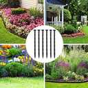 Plastic Landscape Anchoring Spikes 50 Pcs 8 Inch Nylon Spiral Landscape Spikes for Yard, Garden Lawn, Weed Barriers, Artificial Turf, Tent
