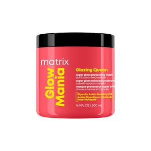 MATRIX Glow Mania Super Gloss Protecting Mask - Protects Glow and Shine, With Glycolic Acid & Rosehip Oil, For Dull & Color-Treated Hair, 16.9 Fl Oz MATRIX Glow Mania Super Gloss Protecting Mask - Protects Glow and Shine, With Glycolic Acid & Rosehip Oil, For Dull & Color-Treated Hair, 16.9 Fl Oz