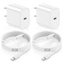 Iphone 15 16 17 Charger Fast Charging 10 ft,20W USB C Charger Block and Long Type C to C Cable Cord for Apple iPhone 17 Pro Max/17 Air/16 Pro/16/15 Plus/15/iPad Mini Wall Power Adapter Plug Cube Brick