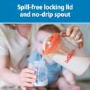 Dr. Brown's Baby Formula Mixing Pitcher with Adjustable Stopper, Locking Lid, and No Drip Spout, 36 oz, BPA-Free, Gray, 1-Pack