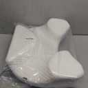 SAHEYER Side Sleeper Pillow with Arm Hole, Upgraded Memory Foam Shoulder Pillow for Neck Pain Relief, Adjustable Multi-Angle Arm Tunnels Support for Adults Pressure-Free Sleep (Black)