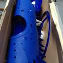 VINGLI Pool Vacuum Above Ground Indoor Outdoor Automatic Swimming Pool Cleaner Sweep Sweeper with 33FT Hoses (Nave Blue)