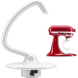 Food-Grade Dough Hook for Kitchenaid Stand Mixer, Fits 4.5-5Qt Tilt-Head Stand Mixer Attachments for Kitchenaid Mixer, Dishwasher Safe