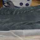 KingPavonini 4-Height Adjustable Leg Elevation Pillows for After Surgery, Injuries, or Rest, Memory Foam Leg Pillows for Sleeping with 3 Handles and Insert Pad, Washable Velvet Cover
