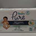 Pampers Pure Baby Diapers, Size 1 (8-14 lbs), 82, Up to 100% Leakproof, Premium Hypoallergenic Soft Diapers