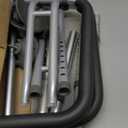 Loyoda Foldable Toilet Safety Rails for Seniors - Adjustable Toilet Safety Frame & Toilet Handles for Elderly & Disabled, Fits Most Toilets, 350lb Capacity, Gray