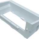 Frigidaire 137314510 Washer Dispenser Drawer Handle Frame for Washing Machines, White