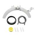 WE49X21874 Dryer Bearing Kit with WE14M124 Drum Bearing | Fits for GE Dryer Series DCVH, DBVH, DHVH, WE12X83 Dryer Idler Pulley with WE09X20441 Front Drum Felt and WE12M29 Drive Belt