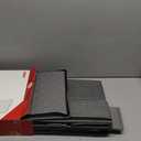 YearningHome Cup and Mug Storage Box with Hard Shell and Dividers for Coffee Mugs,Tea Cups and Glasses,Stackable Storage Organizers with Lid,Handles,Zips and Lable for Moving,Holds 12,2 Pack, Grey