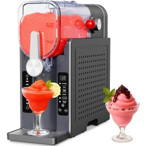 Slushie Machine for Home - No Ice Needed Slushy Maker, Fast 5-Min Freeze, Auto-Clean, 6 Preset Modes | Frozen Margaritas, Cocktails, Smoothies, Frapps, Ice Cream