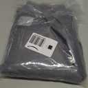 Karseteli Semi Voile Sheer Curtains 108 Inches Long 2 Panels Rod Pocket Window Treatment for Living Room Bedroom Dining Room(Grey 52" W x 108" L)