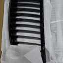 E90 Grille - Black Kidney Single slats Grill Compatible With 2005-2008 BMW 3 series E90 320i 325i 325xi 330i 323i 328i 328xi 335i 335xi,ABS Gloss Black Kidney Grill