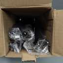 2 Pack Bronze Heavy Duty Curtain Rods for Windows 48 to 84 inch, 1 Inch Adjustable Decorative Curtain Rods For Bedroom, Living Room, Outdoor (Bronze,16"-90)