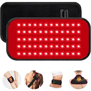 Red Light Therapy Belt, 3 in 1 LED Bead Infrared Light Therapy for Body, Wearable Wrap with Timer for Back Shoulder Waist 660nm Red LightTherapy & 850nm Infrared Light Device Home Use (Corded)
