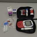 100 Hemoglobin Test Strips with Hemoglobin Test Meter, Hemoglobin Test Kits for Home Use, Home Hemoglobin Tester, Easy to Use and Read.