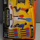 Stomp Rocket Original Dueling Rocket Launcher for Kids, 8 Rockets - Fun Backyard & Outdoor Kids Toys Gifts for Boys & Girls -Toy Foam Blaster Set Soars 200ft - Multi-Player Launcher Stand