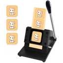 2.48''x2.48''Square Paper Punch,Heavy-Duty Square Hole Punch, Die Cutter for Paper, Photos DIY Handicrafts