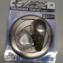 Danco (10002) Universal Moen Trim Kit for Single-Handle Shower Valves, Compatible for Moentrol Series, Brushed Nickel