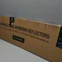 Voron Glass in-Channel Extra Durable Rain Guards for Trucks Nissan Frontier 2005-2021 Crew Cab, Window Deflectors, Vent Window Visors, 4 Pieces-220108