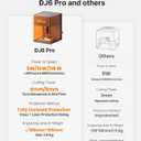 DAJA DJ6Pro 5W Enclosed Laser Engraver Machine Desktop Laser Cutter