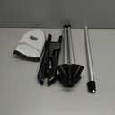 Steamer Hanger Stand with Garment Steamer Ironing Gloves,Garment hanger for steaming clothes,Steam rack for clothes,Handheld garment steamer rack 17"L x 17"W x 63"H, Sharp Gloves + Steamer Rack