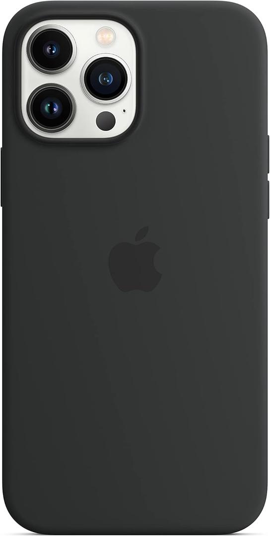Apple iPhone 13 Pro Max Silicone Case with MagSafe  Midnight
