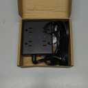 6Ft Extension Cord with Multiple Outlets, Flat Plug Power Strip Surge Protector, 8 Outlet 4 USB Ports (2 USB C), Wall Mountable, Desk Charging Station for Home Office, College Dorm Room Essentials